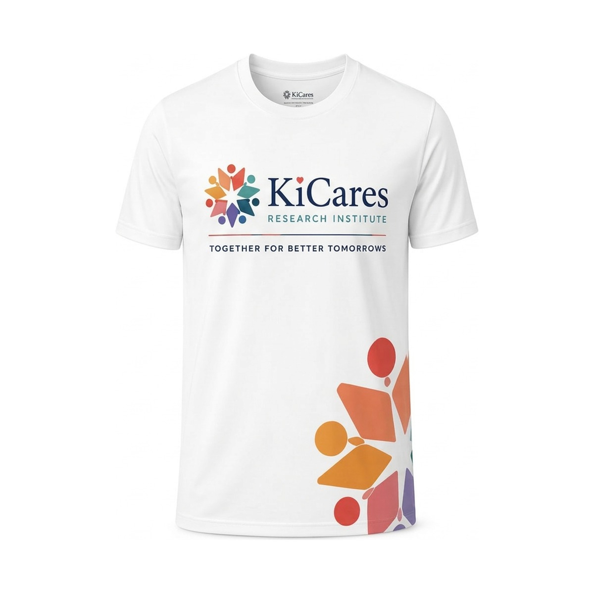 KiCares Signature T-Shirt — White