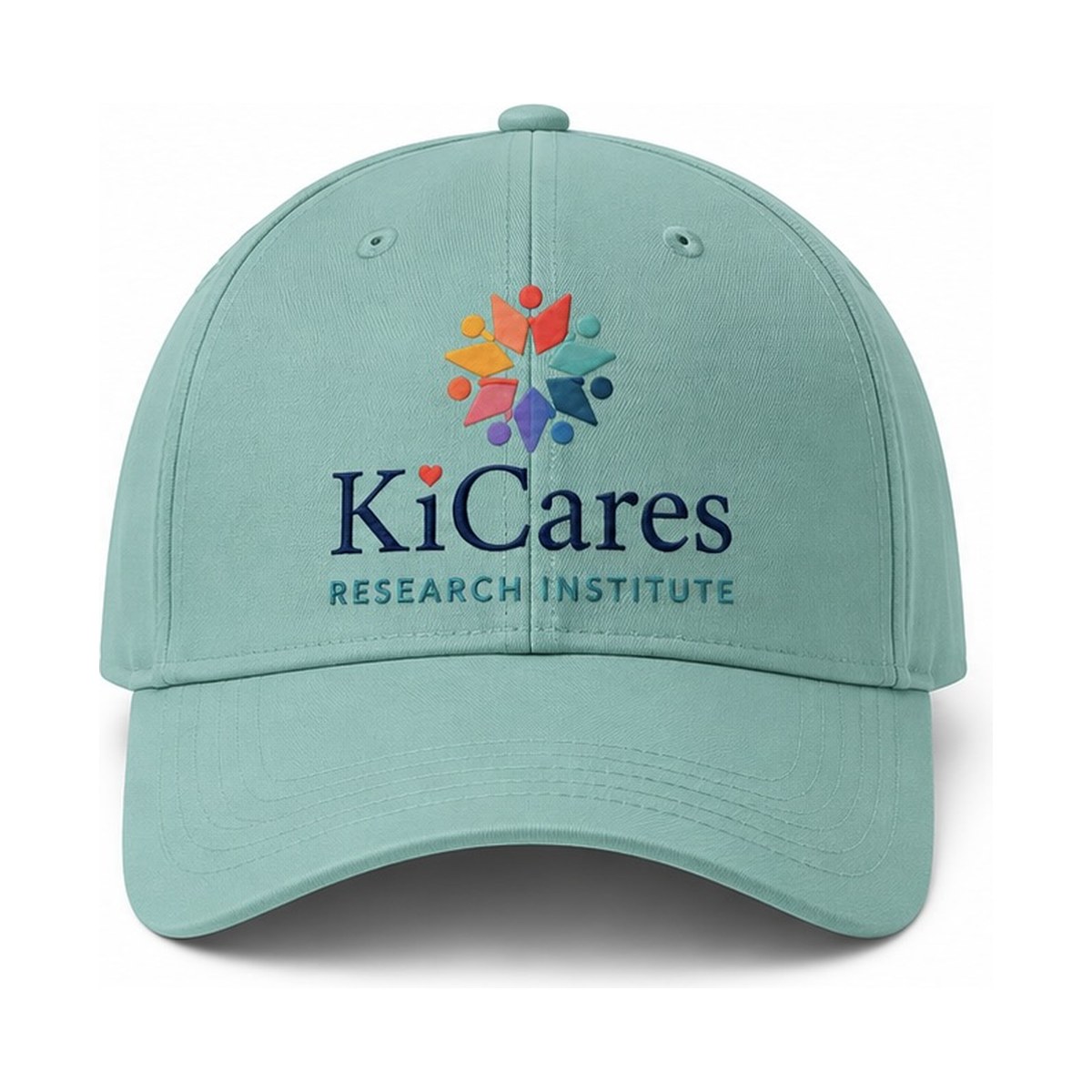 KiCares Baseball Cap — Teal