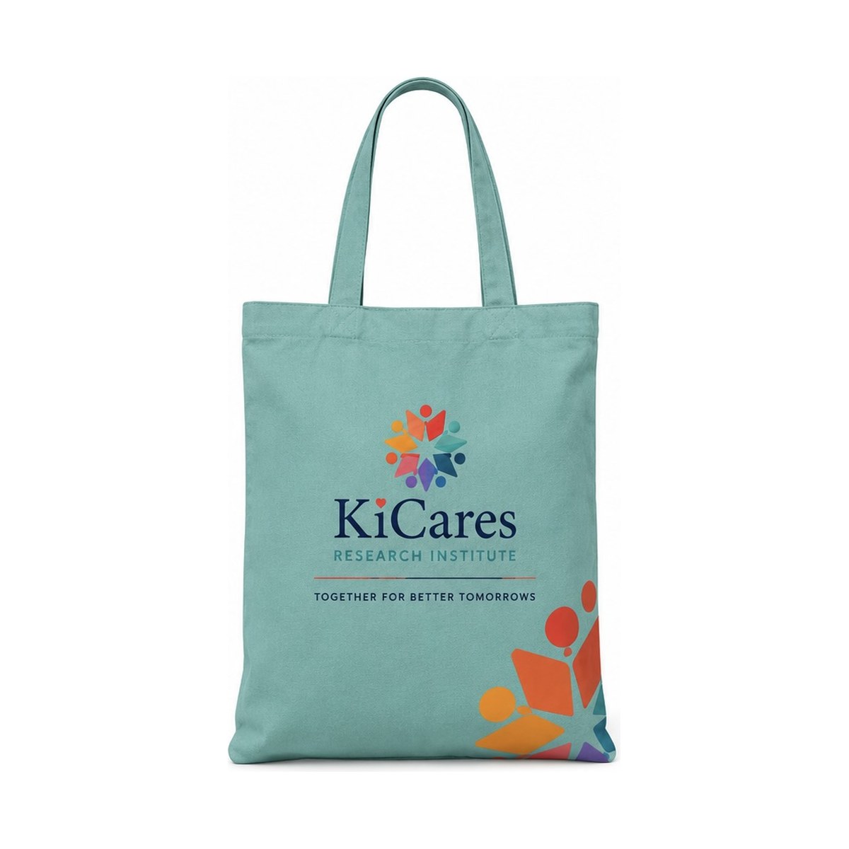 KiCares Tote Bag — Teal