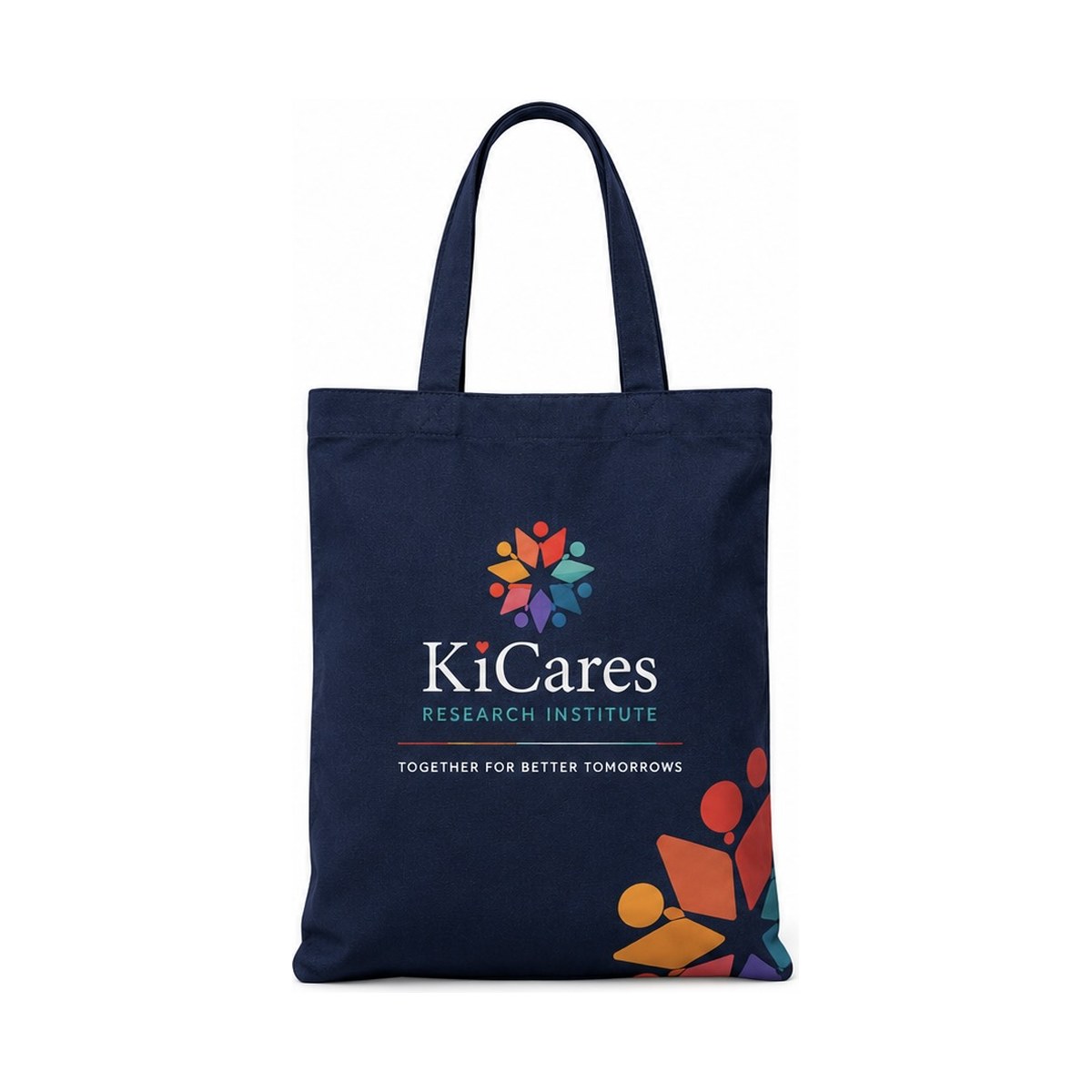 KiCares Tote Bag — Navy