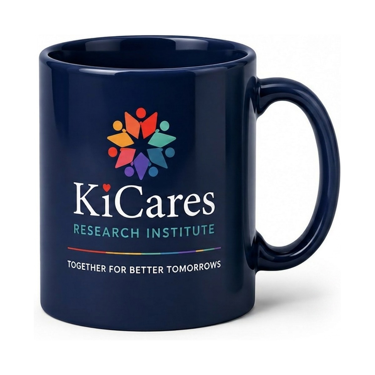 KiCares Coffee Mug — Navy