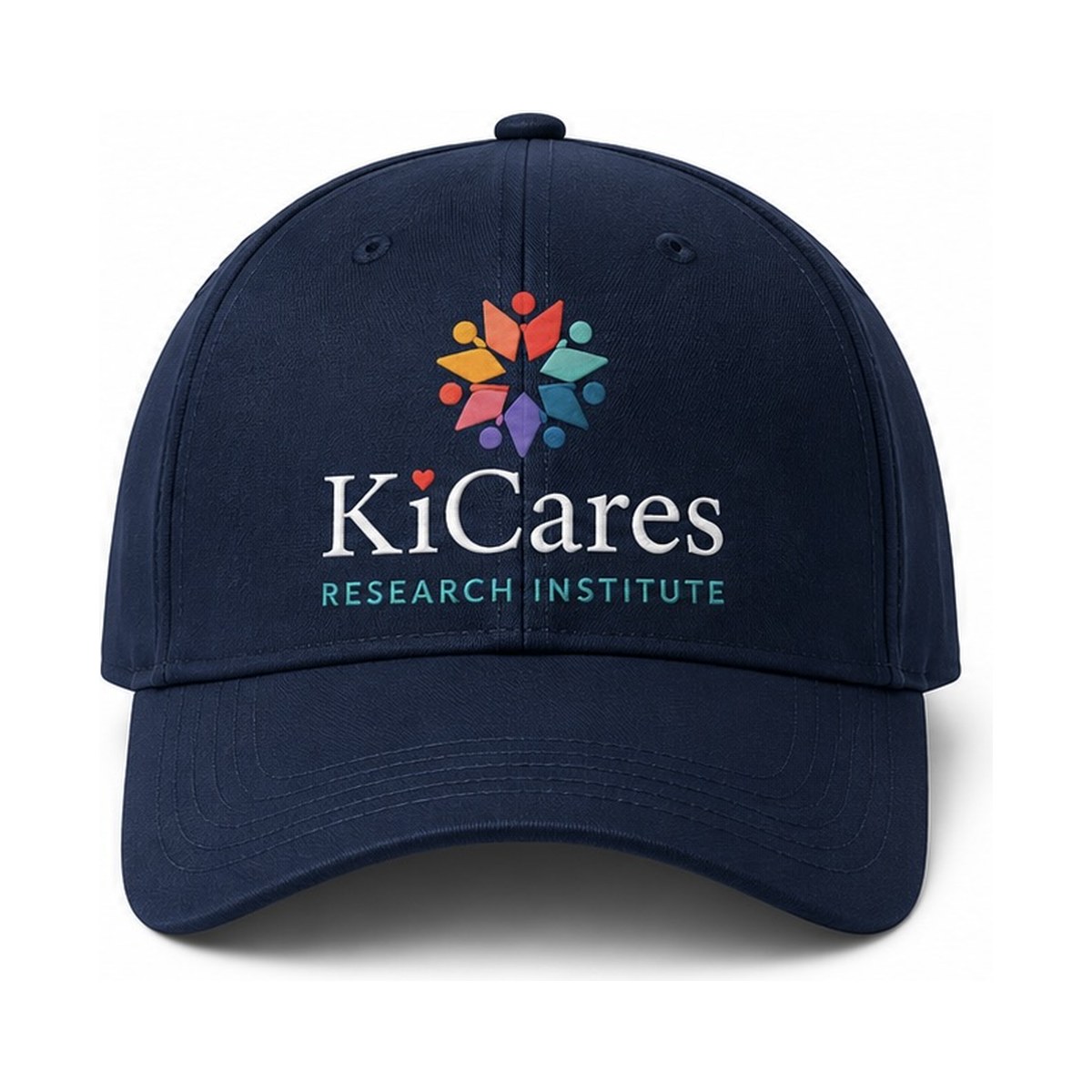 KiCares Baseball Cap — Navy